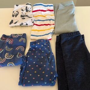 Colorful Patterned Leggings Set